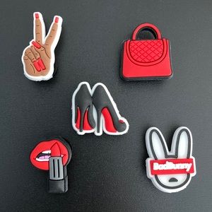 Black Girl Magic Melanin Shoe Charms Jibbitz Set For Crocs